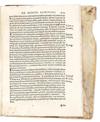 (MEXICAN IMPRINT--1566.) [Bartholomé de Ledesma.] [De septem novae legis sacramentis summarium.]